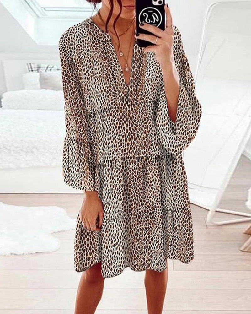 Berit | Leopardenkleid für Frauen