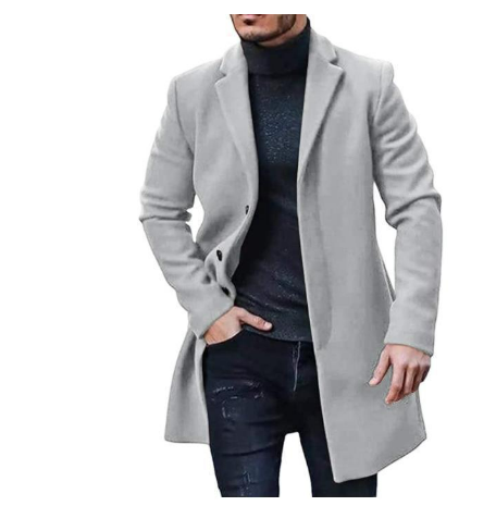 Coren | Langer Trenchcoat für Herren