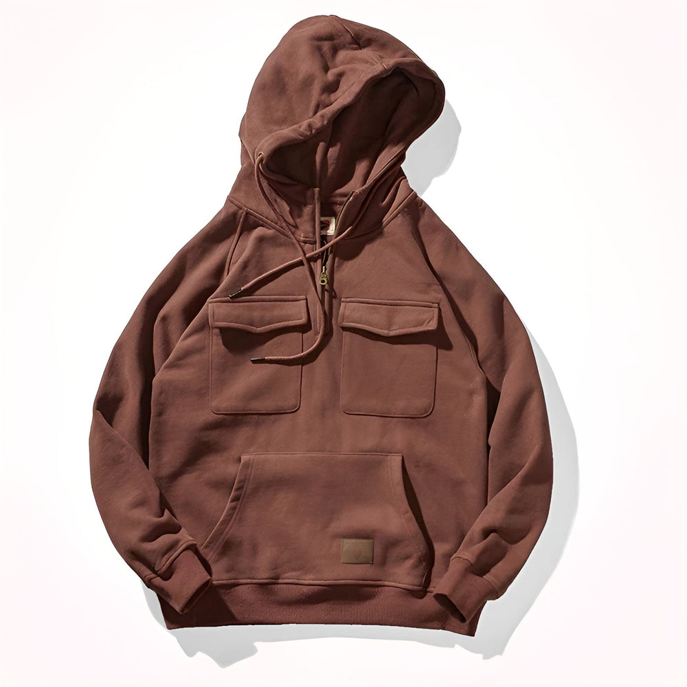 Adalmar | Bequemer Zipper-Hoodie für Herren