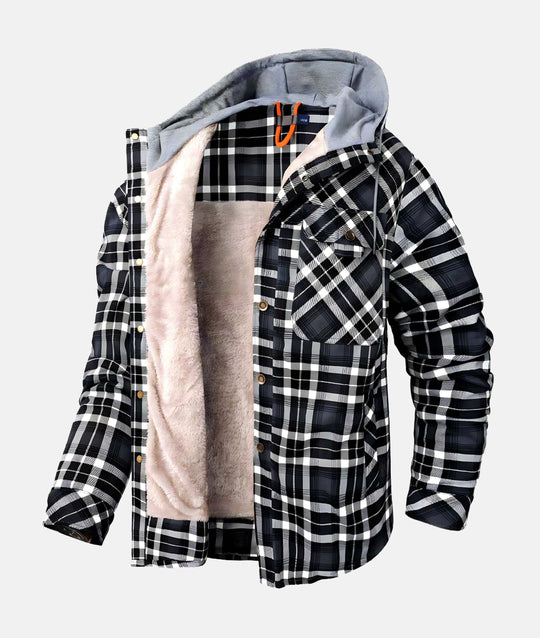 Adelgund | Lässige karierte Flanelljacke für Herren