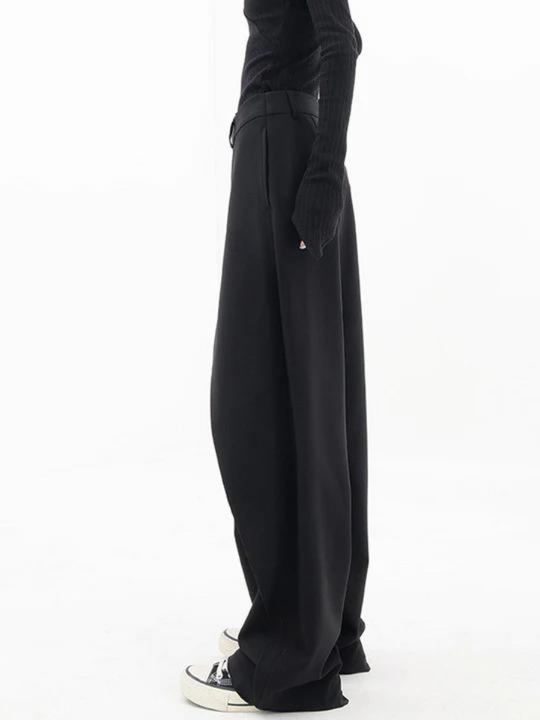 Anneke | Weite asymmetrische Hose für Damen