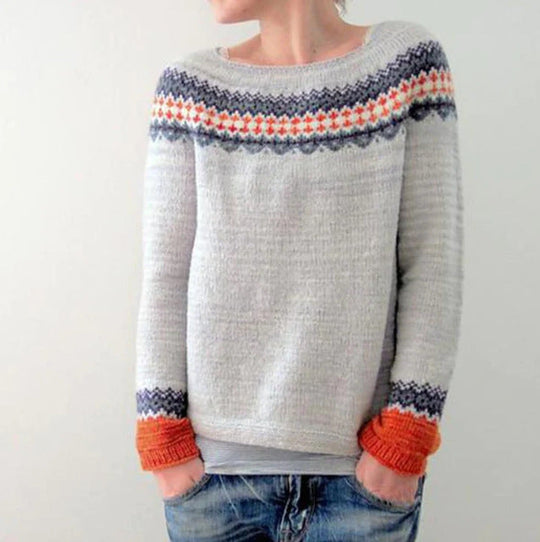 Adeline | Retro-Damenpullover - Bequem Und Modisch