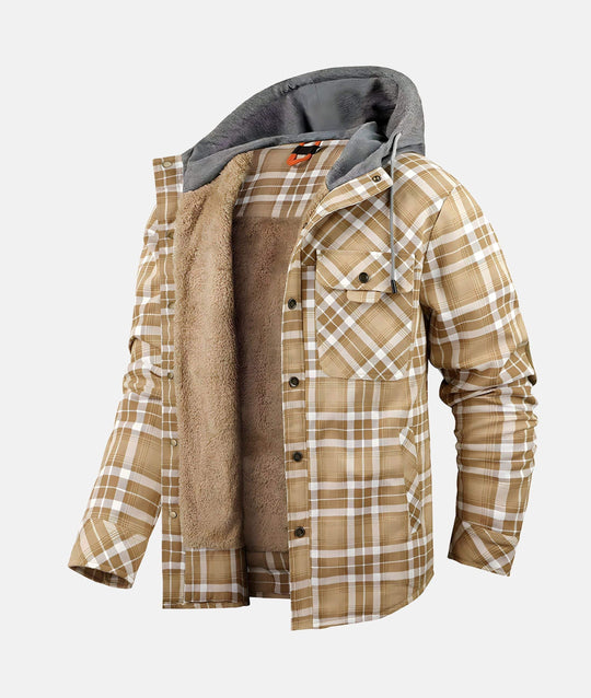 Adelgund | Lässige karierte Flanelljacke für Herren