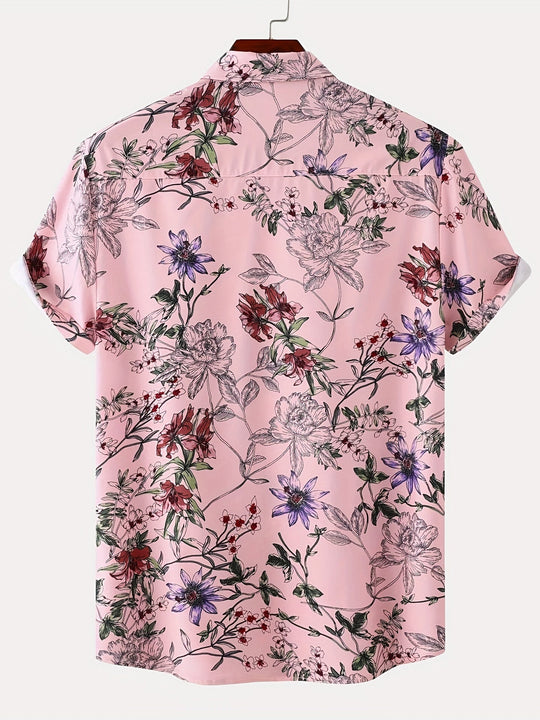 Adair | Auffälliges Blumenshirt für Herren