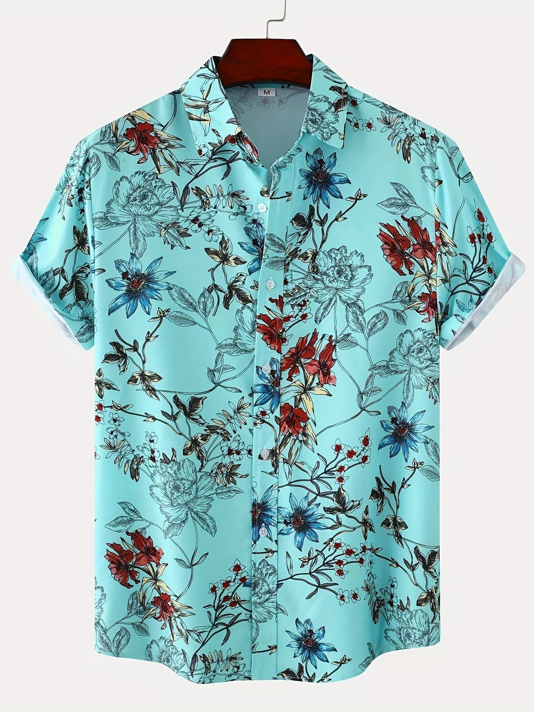 Adair | Auffälliges Blumenshirt für Herren