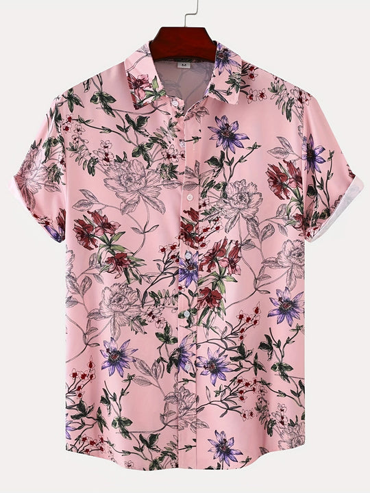 Adair | Auffälliges Blumenshirt für Herren