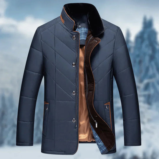 Warme und stilvolle Outdoor-Winterjacke für Herren