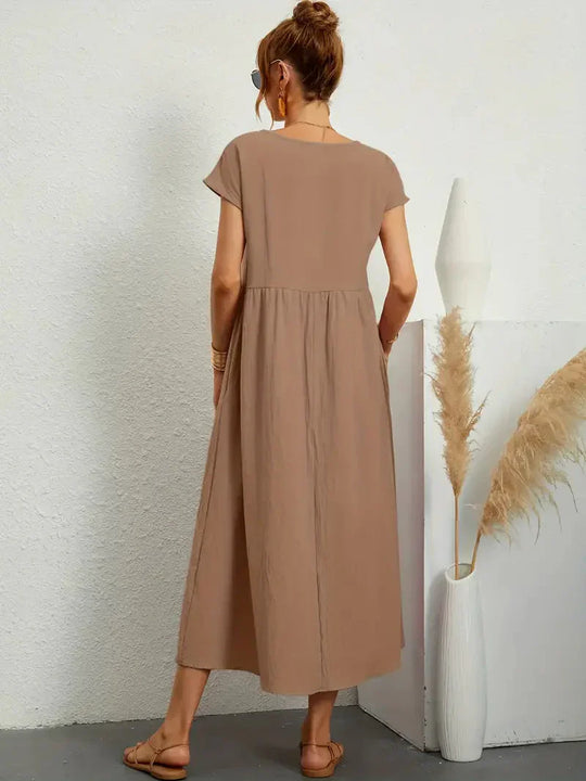 Angelique | Langes Freizeitkleid für Damen