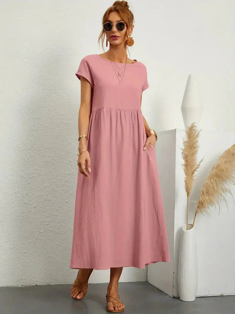 Angelique | Langes Freizeitkleid für Damen