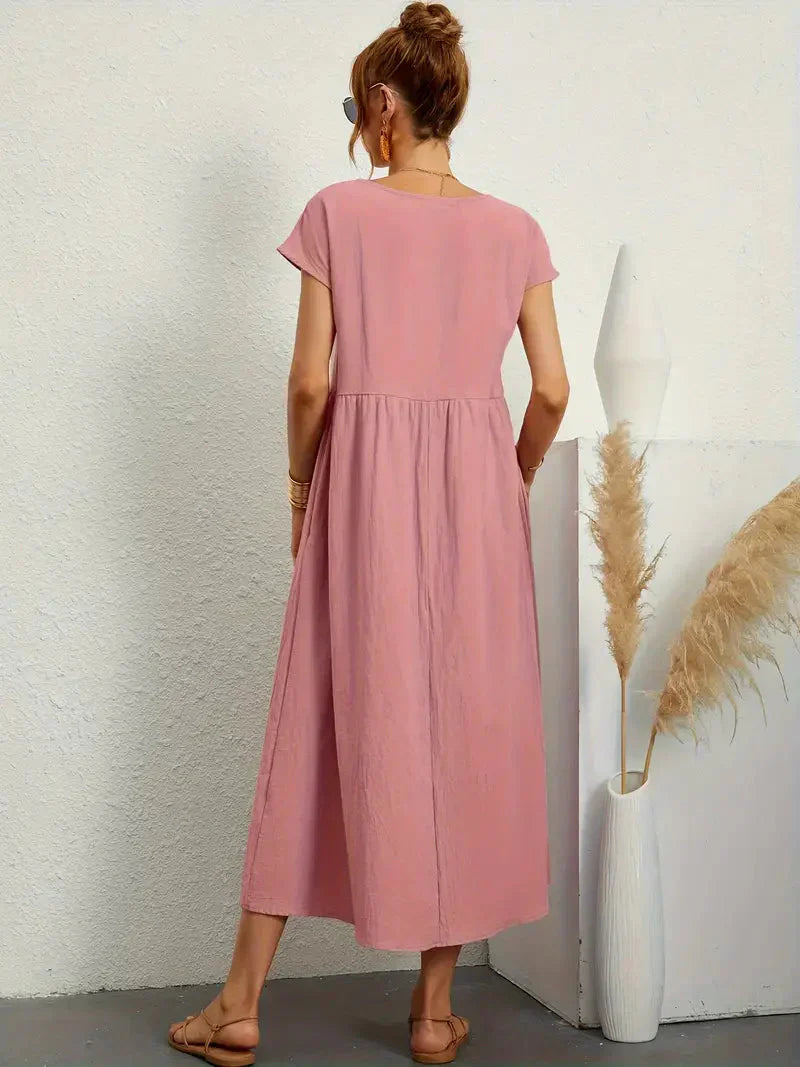 Angelique | Langes Freizeitkleid für Damen