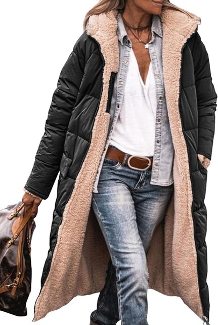 Wendbare Fleece-Jacke für Damen