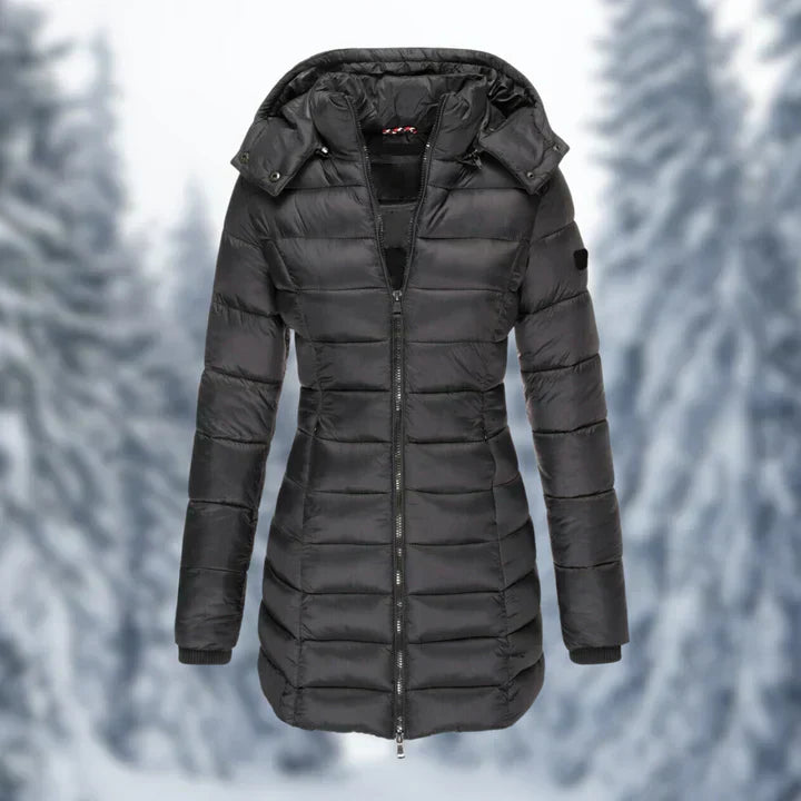 Eleganter und warmer Wintermantel für Damen