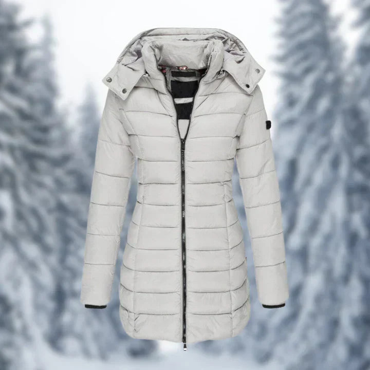 Eleganter und warmer Wintermantel für Damen