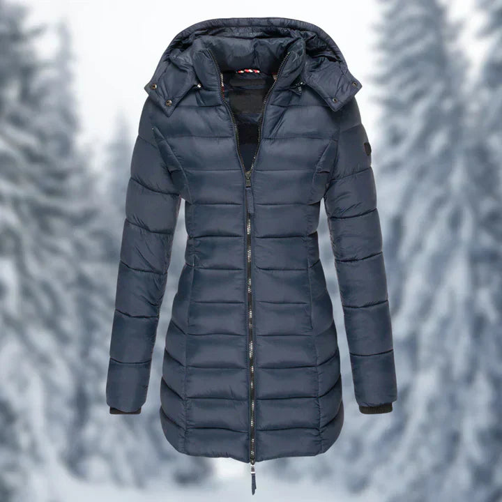 Eleganter und warmer Wintermantel für Damen