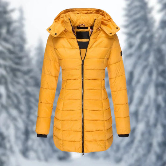 Eleganter und warmer Wintermantel für Damen