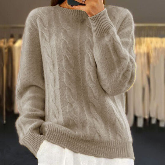 Armelle | Kuscheliger Strickpullover für Damen