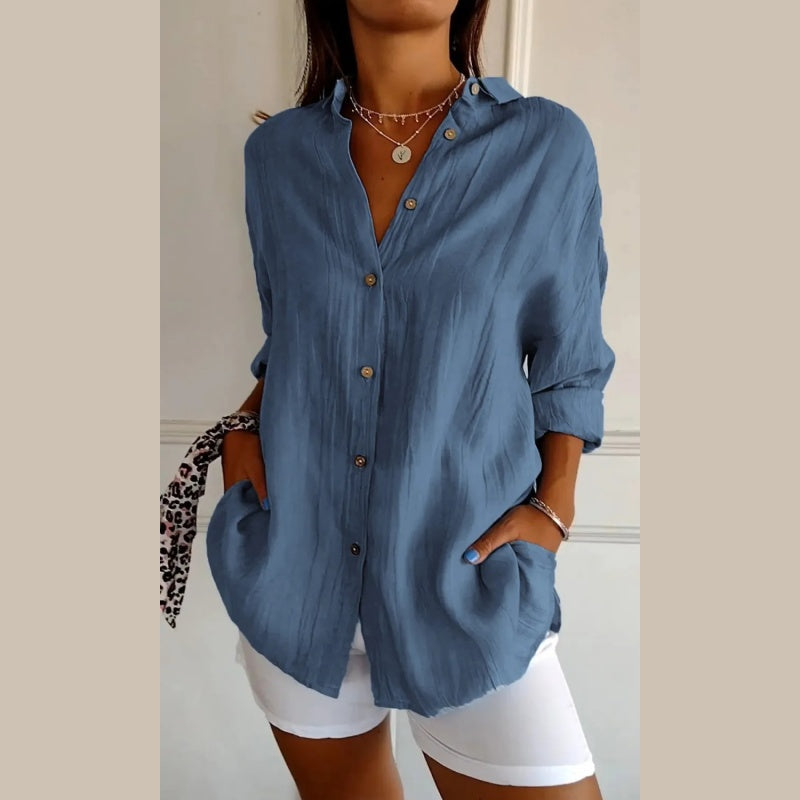 klassische Bluse für Damen