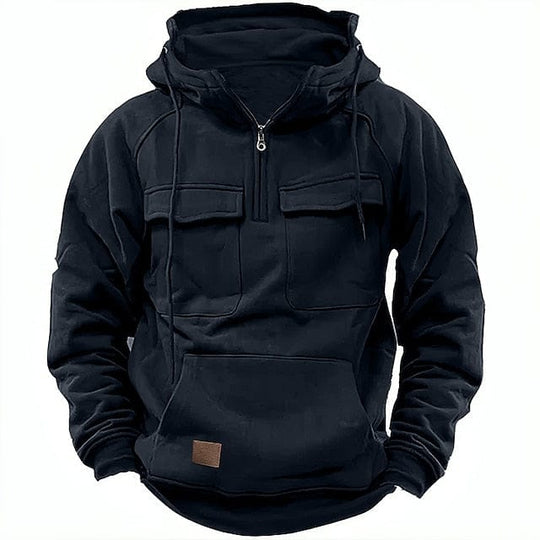 Adalmar | Bequemer Zipper-Hoodie für Herren